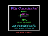 [Скриншот: Bible Concentration!]