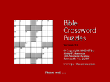 [Скриншот: Bible Crossword Puzzles]