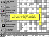 [Скриншот: Bible Crossword Puzzles]