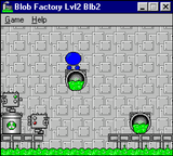 [Скриншот: Blob Factory]