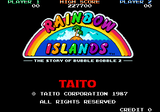 [Скриншот: Bubble Bobble also featuring Rainbow Islands]