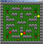 Cacman In Grab-Grub Gardens