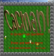Cacman In Grab-Grub Gardens