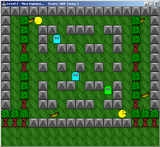 [Cacman In Grab-Grub Gardens - скриншот №4]