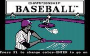 Championship Baseball