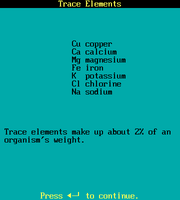 Chemicals of Life II – Water, Carbohydrates, and Lipids