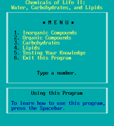 [Chemicals of Life II – Water, Carbohydrates, and Lipids - скриншот №4]