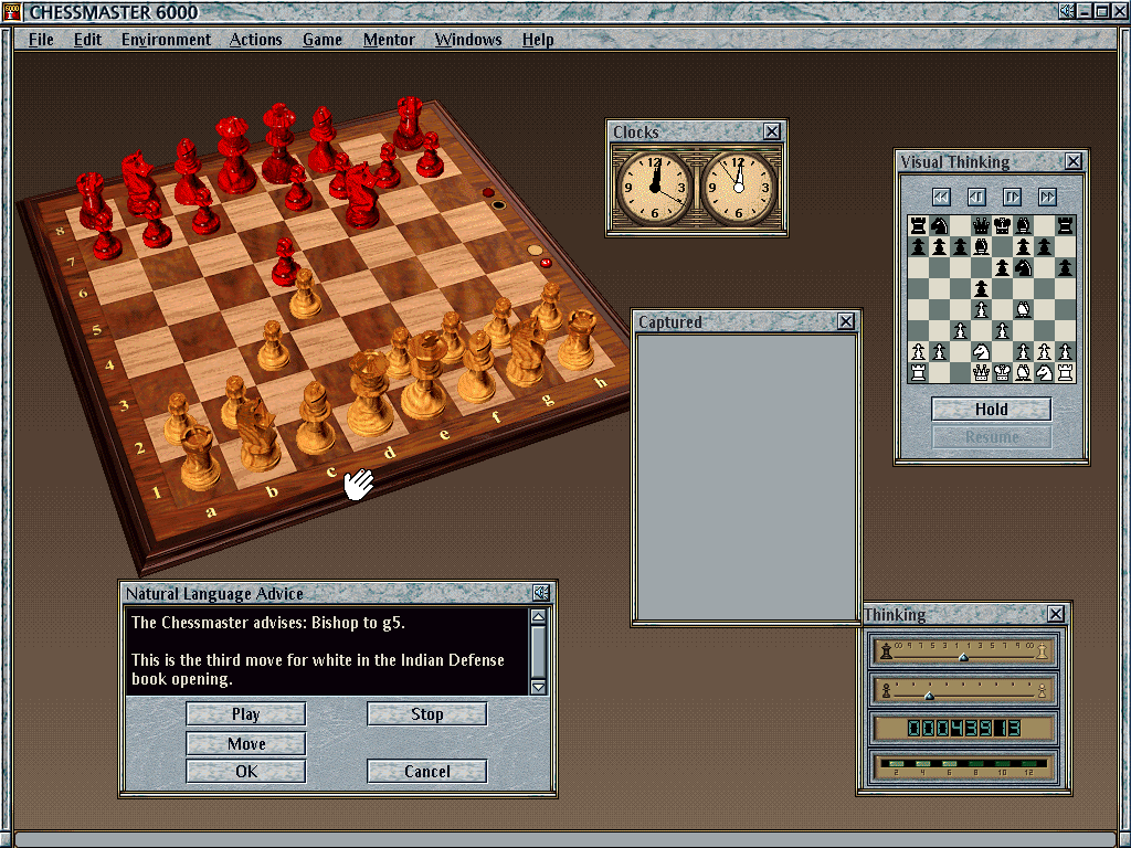 Скриншоты Chessmaster 6000 на Old Gamesru