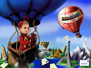 Chipmunk Adventure Interactive Coloring Book