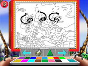 Chipmunk Adventure Interactive Coloring Book