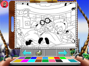 Chipmunk Adventure Interactive Coloring Book