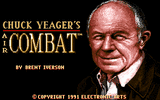 [Chuck Yeager's Air Combat - скриншот №1]