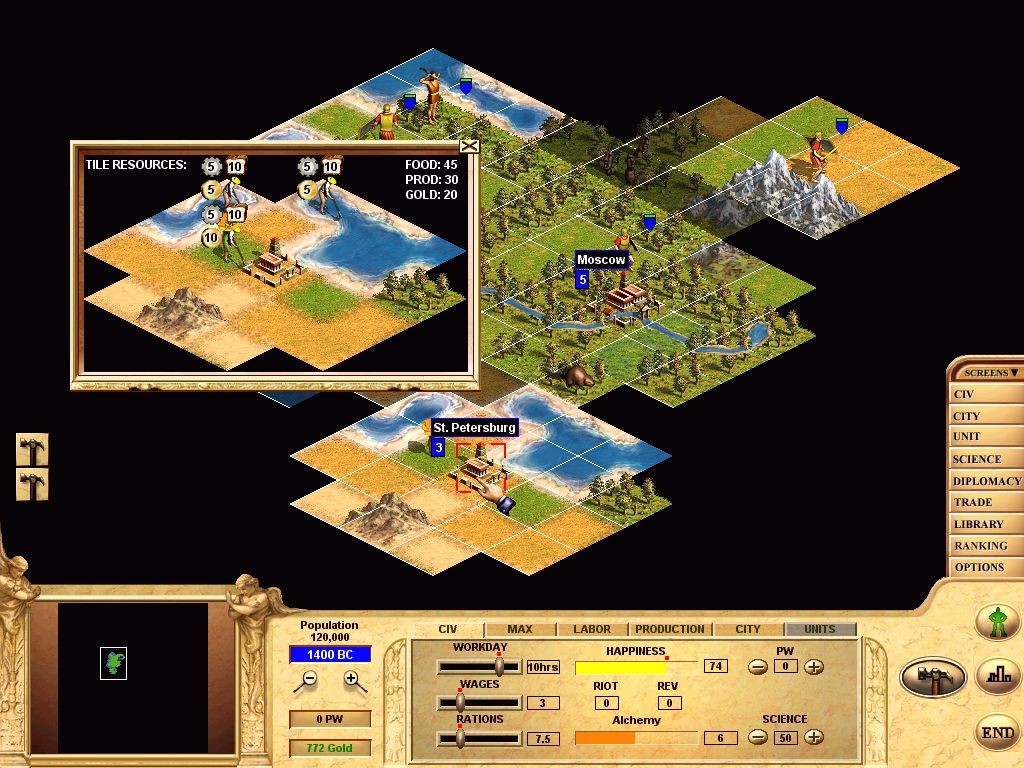 цивилизация проект 1