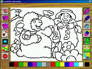 Classic Nursery Rhymes Sing-a-long Coloring Book