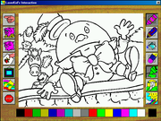 Classic Nursery Rhymes Sing-a-long Coloring Book