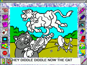 Classic Nursery Rhymes Sing-a-long Coloring Book