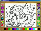 [Classic Nursery Rhymes Sing-a-long Coloring Book - скриншот №10]