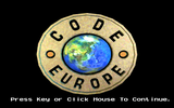 [Code: Europe - скриншот №1]
