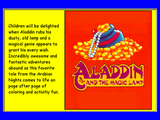 [Color Me Fun! Aladdin And The Magic Lamp - скриншот №9]