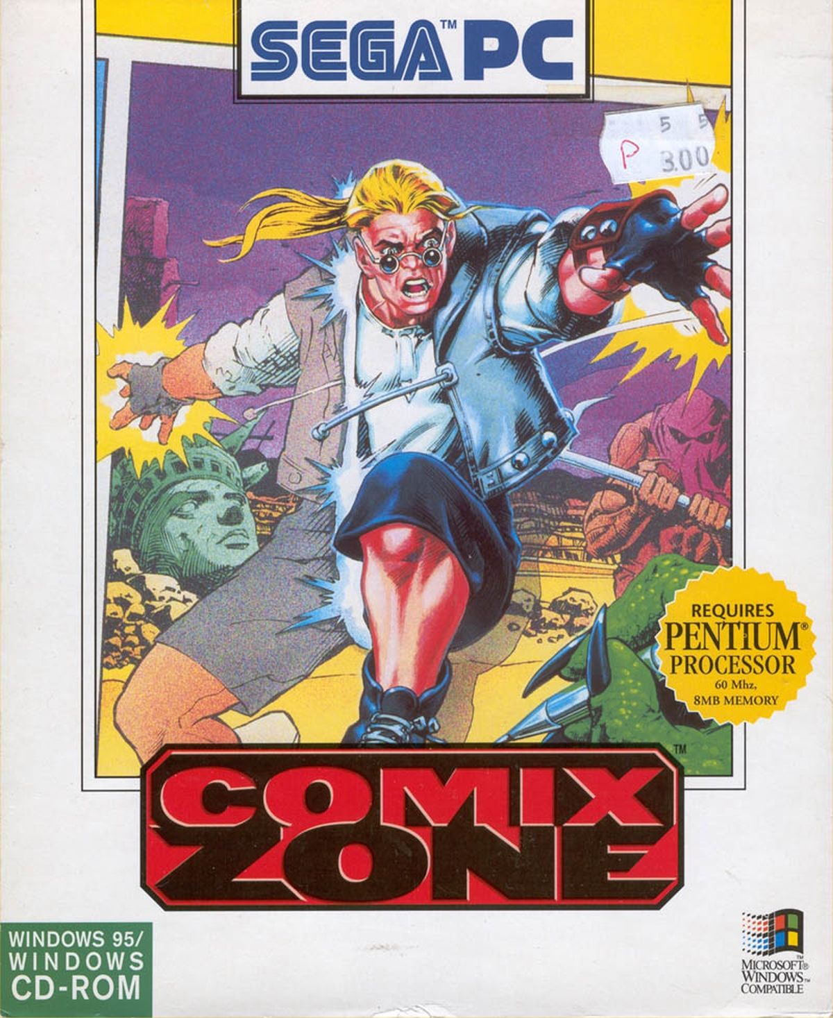Игра на сегу комикс. Comix Zone игра. Комикс зон сега. Игра на сега comix Zone. Comix Zone обложка.