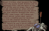 [Скриншот: Conan the Cimmerian (CD-ROM)]