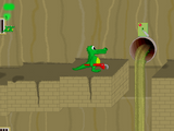 [Скриншот: Croco in the Sewage]