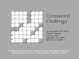 [Crossword Challenge - скриншот №1]