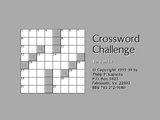 [Crossword Challenge - скриншот №3]