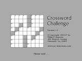 [Скриншот: Crossword Challenge]