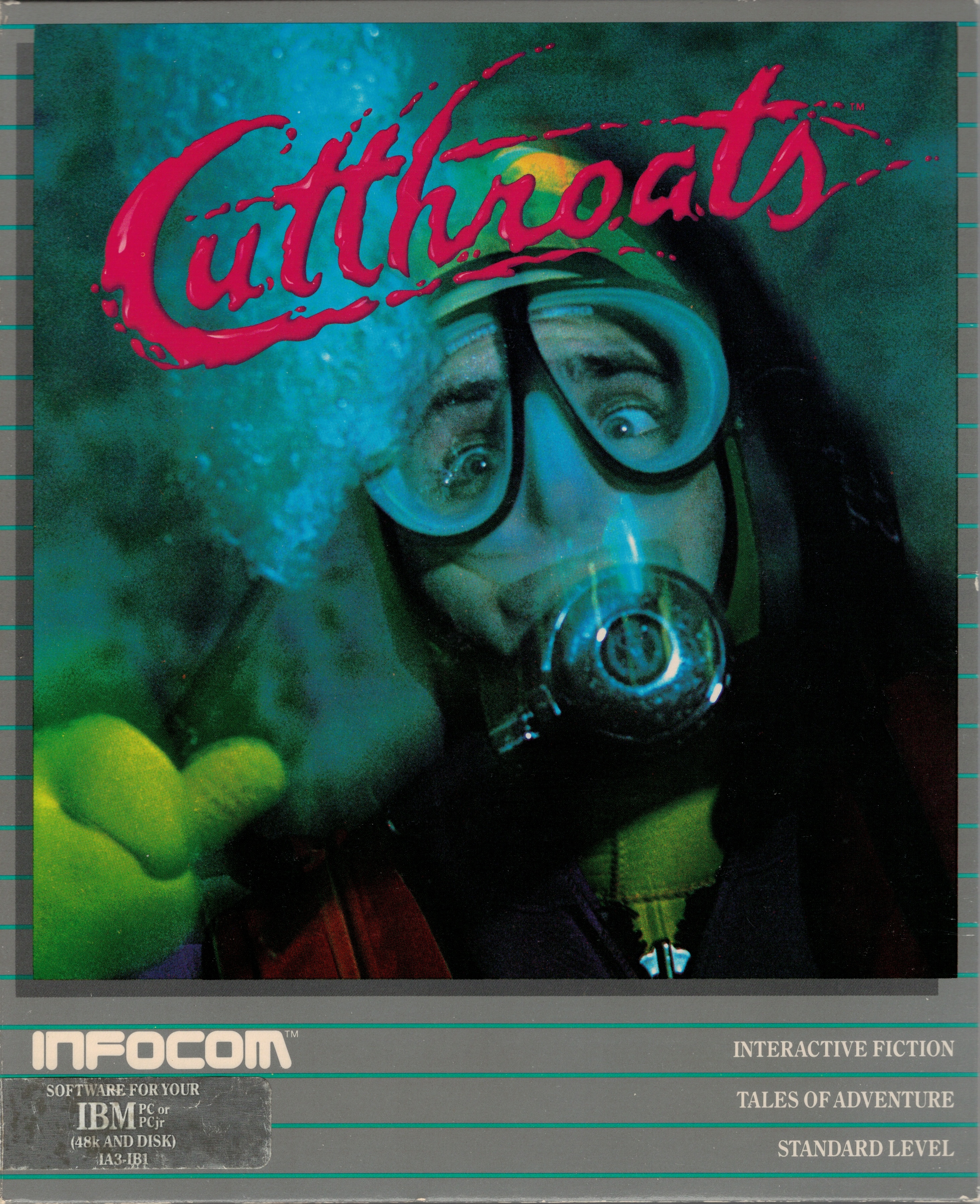 Cutthroats (Video game). Жанр interactive Fiction c. Cutthroats. Interactive fiction