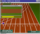 [Daley Thompson's World Class Decathlon - скриншот №2]