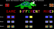 Daniel the Dinosaur Teaches Concepts: Same and Different