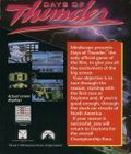 [Days of Thunder - обложка №4]