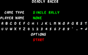 Deadly Racer