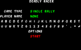 [Скриншот: Deadly Racer]