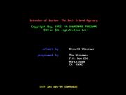 Defender of Boston: The Rock Island Mystery