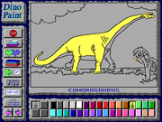Dino Paint and Learn