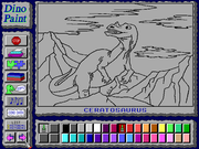 Dino Paint and Learn