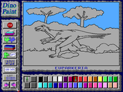 Dino Paint and Learn