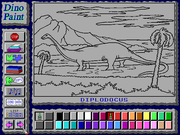 Dino Paint and Learn