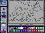 Dino Paint and Learn