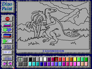 Dino Paint and Learn