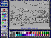 Dino Paint and Learn