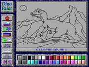 Dino Paint and Learn