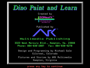 Dino Paint and Learn