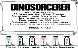 [Скриншот: Dino Sorcerer]