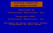 Discover Chemistry and World History