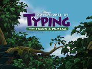 Disney's Adventures in Typing with Timon and Pumbaa