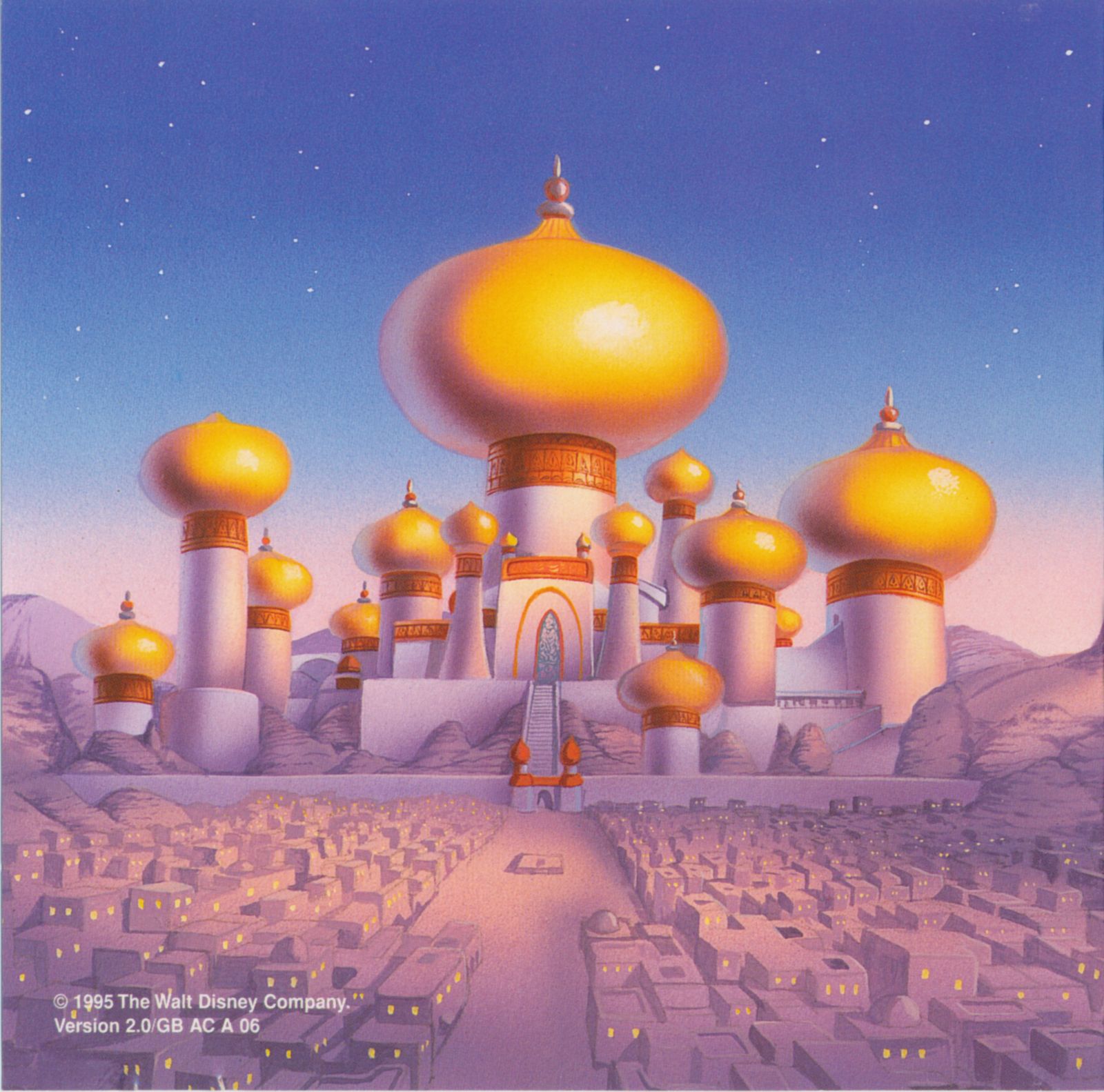 Обложки Disney's Aladdin Activity Center на OldGames.RU