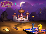 [Скриншот: Disney's Aladdin Chess Adventures]